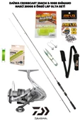 Daiwa Crosscast 234cm 3-10gr Shimano Nasci 2000S 8 Örgü LRF Olta Seti thumbnail 1