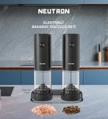 Neutron NTL-PG-33D Elektrikli Çiftli Baharat Öğütücü - 1