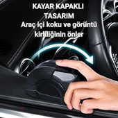 Polham Araç İçi Cam Kenarı Küllük, Kapaklı Kül Dağılma ve Koku Önleyici Küllük, Araç Kapı Küllüğü - 4