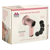 Merxas Shıatsu Masaj Teknigi Şarj Edilebilir 6 Seviye Kablosuz Titreşimli Masaj Aleti Pro SL-630 - 3