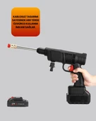 48V Şarjlı Basınçlı Yıkama Cihazı Köpük Hazneli 2025 Orijinal Model thumbnail 4