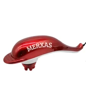 Merxas TK-808 Elektrikli Yunus Model Masaj Aleti Sırt Basen Karın Omuz Masaj Cihazı Ekstra Başlıklı - 1