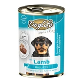 Doglife Puppy Kuzu Etli Konserve Yavru Köpek Maması 400gr - 1