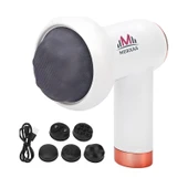 Merxas Shıatsu Masaj Teknigi Şarj Edilebilir 6 Seviye Kablosuz Titreşimli Masaj Aleti Pro SL-630 - 2