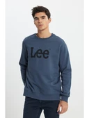 Lee Regular Fit Normal Kesim %100 Pamuk Sıfır Yaka Sweatshirt thumbnail 1