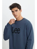 Lee Regular Fit Normal Kesim %100 Pamuk Sıfır Yaka Sweatshirt thumbnail 3