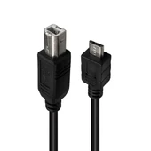 PowerMaster PM-16019 Micro USB TO USB-B 1.5 Metre Yazıcı Kablosu - 1
