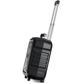 Magicvoice MV-2015 USB-SD-BT 1 El + 1 Yaka Mikrofonlu 300W Taşınabilir Şarjlı Hoparlör Anfi - 4