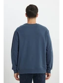 Lee Regular Fit Normal Kesim %100 Pamuk Sıfır Yaka Sweatshirt thumbnail 5