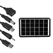 PowerMaster ZO-710 6 Volt 1.33 Amper 8 Watt Güneş Enerjili Şarj Cihazı Solar Panel thumbnail 1