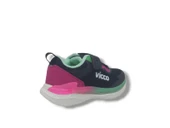 Vicco Yancy Kız Çocuk Siyah - Fuşya Spor Ayakkabı - 5