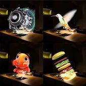 Powermaster F2 43 Cm Smart 3D Hologram Fan - 3