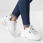 FILA 1010302.1FG Disruptor Kadın Beyaz Günlük Spor Ayakkabı - 1