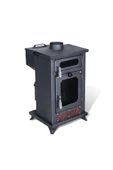 Etinova Eti-K4 Küçük Fırınlı Odun ve Pelet yakan  Şömine Tipi Soba - 3