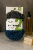 VICHY 2’liBanyo Lifi Seti – Yoğun Köpük Etkili, Cildi Nazikçe Temizleyen Duş Lifi VCH-6579 thumbnail 2