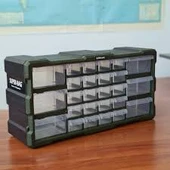 Süper Bag Mono Blok Çekmece Seti 26'li Hobby Organizer Seti Monoblok Çekmece Vida Dübel Kutusu Takı Kutusu thumbnail 1