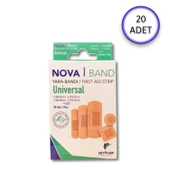 Nova Universal Yara Bandı 25 li (20 Adet) - 2