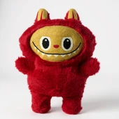 plentiful Labubu 35 cm Peluş Oyuncak , El Yapımı , Pembe thumbnail 4