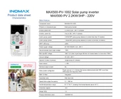 İnomax 2.2 kW 3 HP Monofaze Solar Pompa Sürücü İnverteri (3x220V) thumbnail 2