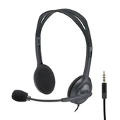 Logitech H111 Stereo Siyah Kulaklık - 1