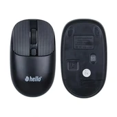 Hello HL-21808 Siyah 1000 DPI 2.4Ghz Kablosuz Bluetooth Mouse - 2
