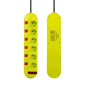 Vea VE-E60 6'Lı 1.5 Metre Ayrı Anahtarlı Grup Priz - 1