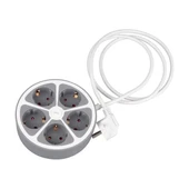 Vea VE-G605Y 5'li Anahtarlı 1.5 Metre Grup Priz thumbnail 3