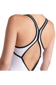 ARENA Profile Swimsuitalyv Back Kadın Beyaz Yüzücü Mayosu 006643150 - 5