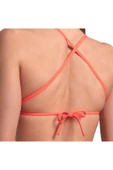 ARENA Team Swim Top Tie Back Solid Kadın Pembe Yüzücü Bikini Üstü 004768300 - 5