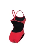 ARENA Team Swimsuit Challenge Solid Kadın Kırmızı Yüzücü Mayosu 004766450 - 2
