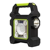 Powermaster JY-258C 3 Kademeli̇ Şarjlı Çok Fonksiyonlu Solar Işıldak thumbnail 1