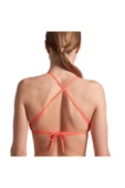 ARENA Team Swim Top Tie Back Solid Kadın Pembe Yüzücü Bikini Üstü 004768300 - 2