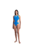 ARENA One Biglogo One Piece Kadın Mavi Yüzücü Mayosu 001198833 - 3