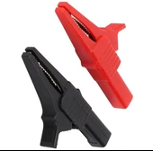 Powermaster IC-243C  Siyah-Kırmızı 4 Mm Banan Jak Girişli 2'li Krokodil CatIII thumbnail 2