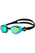 ARENA Cobra Tri Swipe Mirror Aynalı Yüzücü Gözlüğü Indoor-UV Protection Emerald-Peacock 002508110 thumbnail 2