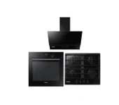 Samsung NV60K5140BB - NA64B3100AS - NK24M3050PS Siyah Ankastre Set - 1