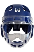 whiteface Taekwondo Camlı Mantar Kask (Mavi) - 1