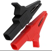 Powermaster IC-243C  Siyah-Kırmızı 4 Mm Banan Jak Girişli 2'li Krokodil CatIII thumbnail 3