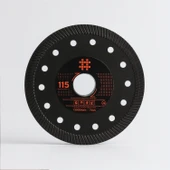 Dekton Testere Mermer Granit Fayans Seramik kesme testeresi 115 mm Elmas Kesim Kesici Diski Siyah thumbnail 6