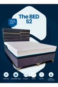 MEG'A Bedding Meg'a The Bed S2 Torba Yaylı Yatak Fermuarlı Yıkanabilir Kılıflı Ortopedik Visco Yatak thumbnail 1