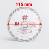 Seramik Porselen Testere Mermer Granit Fayans Kesme Testeresi 115 mm Elmas Kesim Kesici Diski Beyaz thumbnail 4