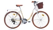 Carraro JULIANA 430H 7-V VB 26 Jant Bayan Şehir Bisikleti Beyaz Bej thumbnail 1