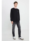 Lee Bisiklet Yaka Sweatshirt Siyah Erkek Sweatshirt thumbnail 3