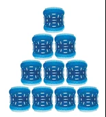 Omnisoft PLX 3601-0 Pisuvar Süzgeç Koku Giderici Silikon Mavi 10 Adet - 1