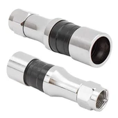 Erkek Sıkmalı RG11 F Konnektör Compressıon CTF111 Boğazlı İğneli - 1