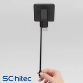 ScHitec 65W Type-C 60cm Kablolu UsbA ve PD Çıkışlı Süper Hızlı Şarj Aleti Başlığı Beyaz YK83 - 6