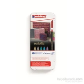 Edding Avant 1200 Metalik Keçeli Kalem Mor - 5