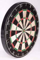 Delta Sisal Dart Seti 45 Cm (18 İnç) Büyük Boy + 6 Dart Oku (18 Gr) Hedef Tahtası - 2