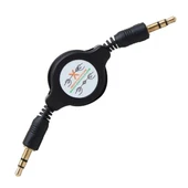 Powermaster Makaralı 3.5 Mm Stereo Erkek-Erkek Kablo - 1