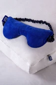 Sleeptown Cooly ipek Lavantalı Göz Yastığı, Uyku Bandı, Ağırlıklı Göz Maskesi-mavi - 1